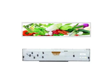 36.6 寸长条高亮工业显示屏 LVDS 接口 商用数字标牌与工控长条面板