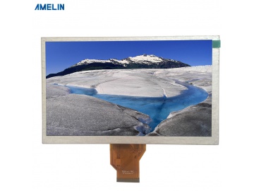 8寸液晶屏屏800*480分辨率 TN型液晶屏  RGB接口 支持树莓派可定制