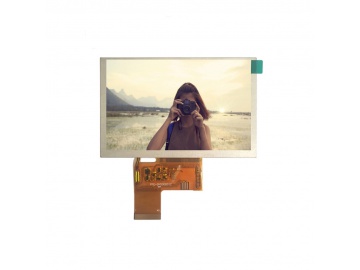 5.0寸 IPS全视角液晶屏TFT可带触摸  800*480分辨率  TTL接口 可定制开模5寸液晶屏RGB支持树莓派