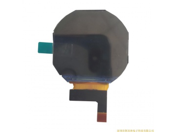 1.22寸圆形TFT LCD 液晶显示屏240*208, 200亮度, 13pins 4SPI接口 可带触摸