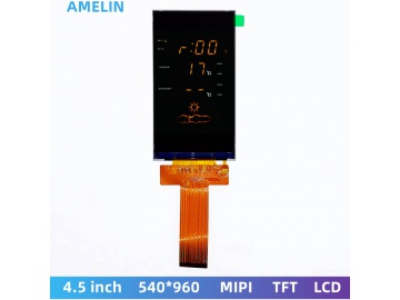 4.5寸TFT LCD屏 540*960分辨率MIPI可带TP触摸屏IPS液晶显示屏LCM
