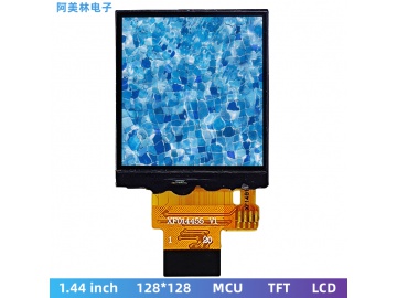 1.44寸TFT方型TN液晶屏 128*128 小尺寸MCU接口 LCD液晶显示屏模块 ST7735S