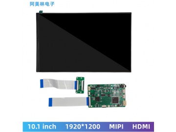 10.1寸HDMI转接板 带1920*1200 IPS型LCD液晶屏mipi驱动板