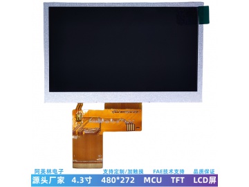 LCD液晶屏 4.3寸480*272MCU接口工业显示屏TFT LCM液晶模组