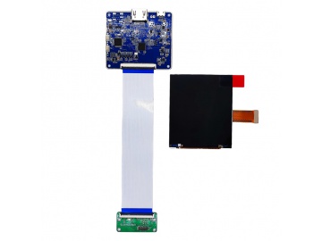 HDMI驱动板带 3.5寸LCD显示屏 1440*1600高清屏 MIPI接口 lcd液晶屏模块套件