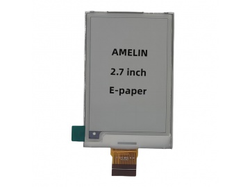 2.7寸 E-lnk墨水屏 176*264 电子纸显示屏 EPD智能电子标签屏