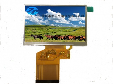 3.5寸TFT液晶屏  320*240  TN液晶屏  54PINS CPU  HX8238D  手持终端、工业显示屏
