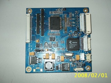 宽温工业 TFT驱动板, 支持所有单通道和双通道的LVDS接口 的屏, 最大支持1920*1200的屏。