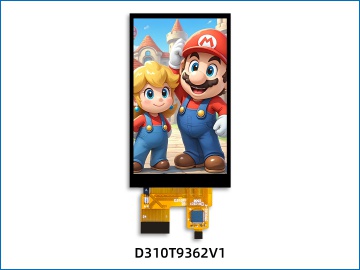 3.1-inch TFT LCD touch display module, 480*800 resolution, MIPI interface, ST7701S capacitive touch