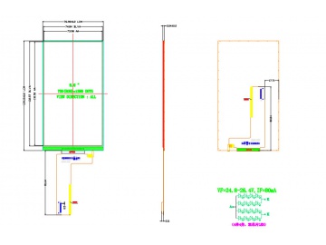 6寸720*1280 mipi接口