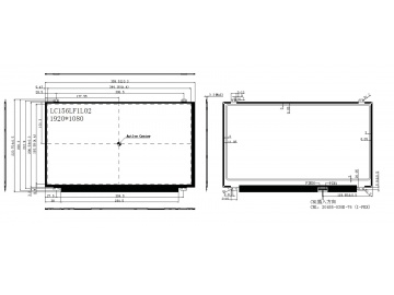 15.6寸  FHD 1920 X1080 EDP 30PIN   亮度  220CD-1000CD  可以定制