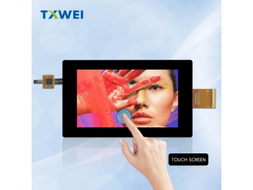5.0寸480*854 TFT液晶屏 工业显示屏高亮显示屏40 pins RGB 24位IPS