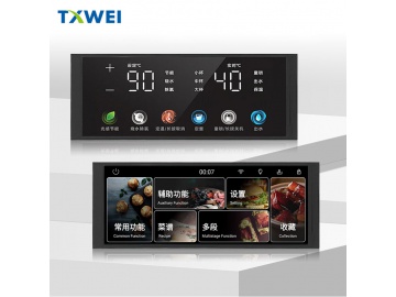 6.86寸条形屏480x1280分辨率RGB接口车载智慧家电厨电LCD显示屏