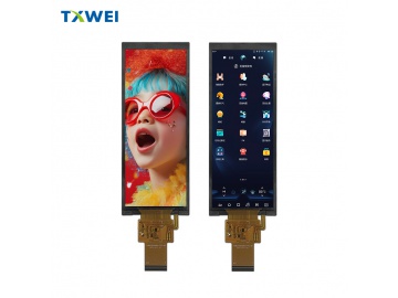 6.2寸480*1280二轮车仪表条形MIPI接口显示面板医疗仪器LCD屏幕