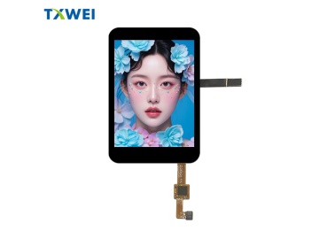 2.8寸MIPI 分辨率480*640竖屏lcd彩屏小尺寸电容触摸屏厂家批发
