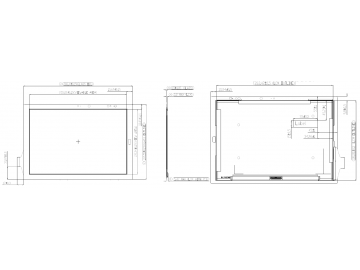 12寸2160*1440 IPS, 360nits, 40pins EDP接口