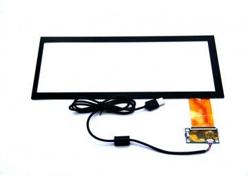 12.3寸条形电容触摸屏  G+G  1920*720  车载电容屏  户外防水电容屏  工业电容屏  ILI2511