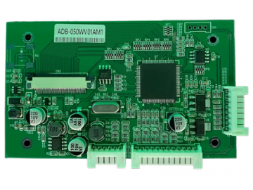 LCD控制板, 5 inch, VGA to TTL signal, 訊號轉換板