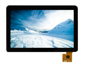 10.1寸IPS液晶模组含觸控面板 1280*800 300亮度 搭配HDMI接口AD板, 若有模組設計客製需求歡迎詢問.