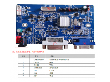 1920*1200 液晶屏驱动板