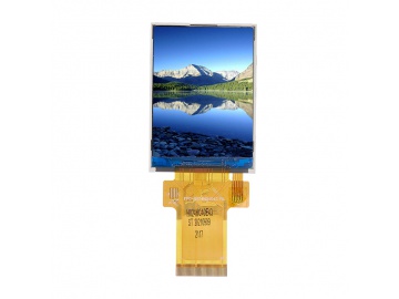 2.4寸液晶屏 240x320分辨率 250亮度 40pins MCU接口 ST7789V 液晶LCD彩屏厂家