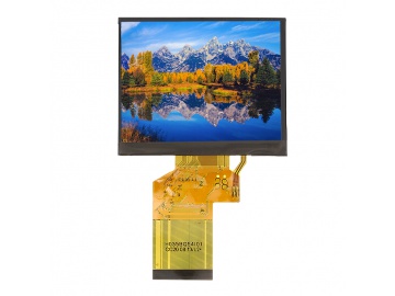 3.5寸IPS全视角TFT LCD液晶屏320x240 1000亮度 54pin TTL接口 IPS屏 TFT液晶显示屏供应商