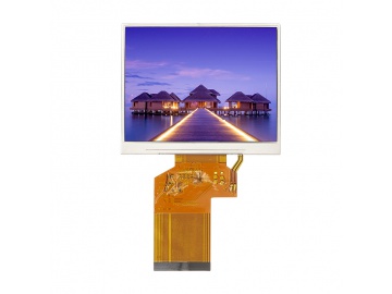 3.5寸液晶屏 320x240分辨率 350亮度 54pins TTL接口 IPS屏 HX8238D 液晶TFT显示屏源头工厂直销