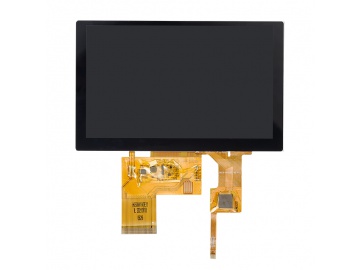 5寸液晶屏 800x480分辨率 可配电阻触摸 电容触摸 高清TFT工业液晶显示屏 工厂直销