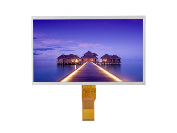 10.1寸液晶屏 1024x600分辨率 工业y液晶显示屏 350亮度 50pins TTL接口 宽视角 工厂直销