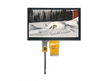 7寸液晶屏 1024*600分辨率 RGB接口 配电容触摸 医疗工控工业液晶屏模块 TFTLCD液晶模组