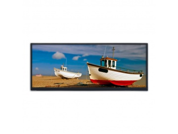 12.3寸液晶屏 1920*720 EDP接口 BOE原装显示屏 车载条形屏 宽温背折长条屏