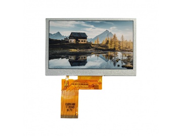 4.3寸液晶屏 800×480分辨率 RGB接口 40pin 400亮度 tft lcd液晶模组