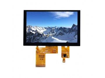 5寸液晶屏 480×272分辨率 RGB接口 40PIN 电容触摸显示屏 tft-lcd模组
