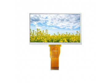 7寸显示屏 800× 480分辨率 RGB接口 50pin 400亮度 TFT-LCD液晶模组