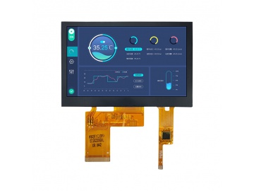 4.3寸液晶触摸屏 480×272分辨率 40pin RGB接口 电容触摸显示屏 TFT-LCD模组