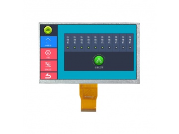 7寸显示屏 RGB接口 1024×600分辨率 50pin 350亮度 7寸tft lcd液晶模组