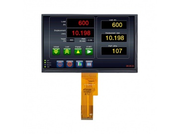 7寸液晶模组 1024×600分辨率 LVDS接口 40pin 1000亮度 高亮液晶屏 tft-lcd液晶模块