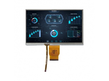 7寸显示屏 电阻触摸液晶屏 800×480分辨率 RGB接口 50pin 工控仪器用 tft-lcd液晶模组