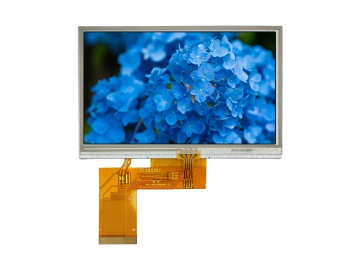 4.3寸液晶模组 480×272分辨率 40pin RGB接口 工业液晶屏 TFT LCD液晶模块