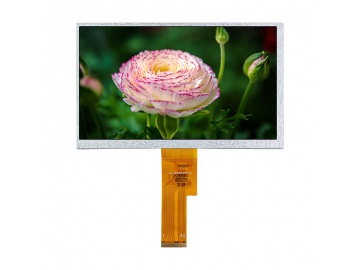 7寸IPS液晶屏 1024×600分辨率 40pin LVDS接口 ips全视角 TFT LCD液晶模组