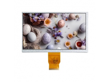 7寸高亮液晶屏 1200亮度 800×480分辨率 50pin RGB接口 高清高亮TFT LCD