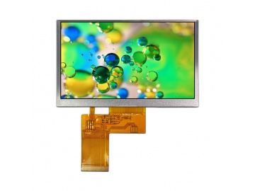 4.3寸高亮液晶屏 1300亮度 480×272分辨率 40pin RGB接口 4.3寸TFT-LCD