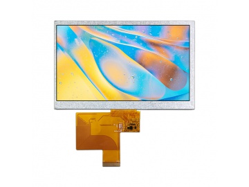 7寸屏 800×480分辨率 40pin RGB接口 可配电容电阻触摸 7英寸TFT-LCD液晶屏