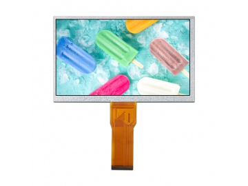 7寸TFT LCD液晶模块 800×480分辨率 50pin RGB接口 可配HDMI, VGA接口驱动板
