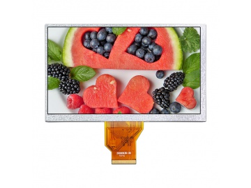 7寸高亮屏 1000亮度 800×480分辨率 50pin RGB接口 TFT-LCD液晶屏模组