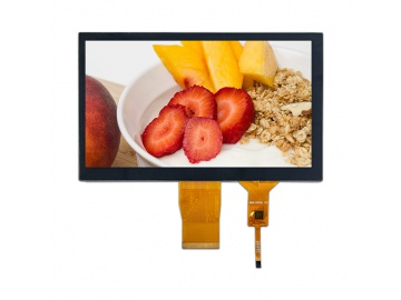7寸电容触摸液晶屏 1024×600分辨率 50pin RGB接口 电容触摸全贴合液晶总成