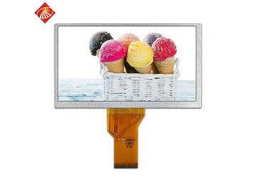 6.5寸液晶屏 800×480 RGB接口50pin 6.5英寸TFT-LCD液晶模组