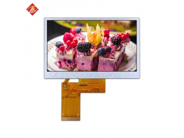 4.3寸液晶显示屏 480&times;272 MCU/SPI接口40pin 4.3英寸TFT液晶显示模组