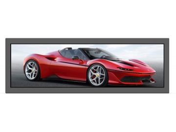 16.8寸, 18.5寸1/2切割条形屏, 1366x384, 650亮度, 30pins, LVDS接口, 适用于轨道交通等长条屏