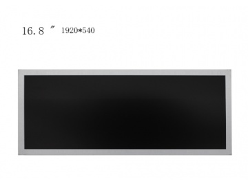 16.8寸长条液晶屏, 18.5切割1/2 , 1920*540, 亮度500cd